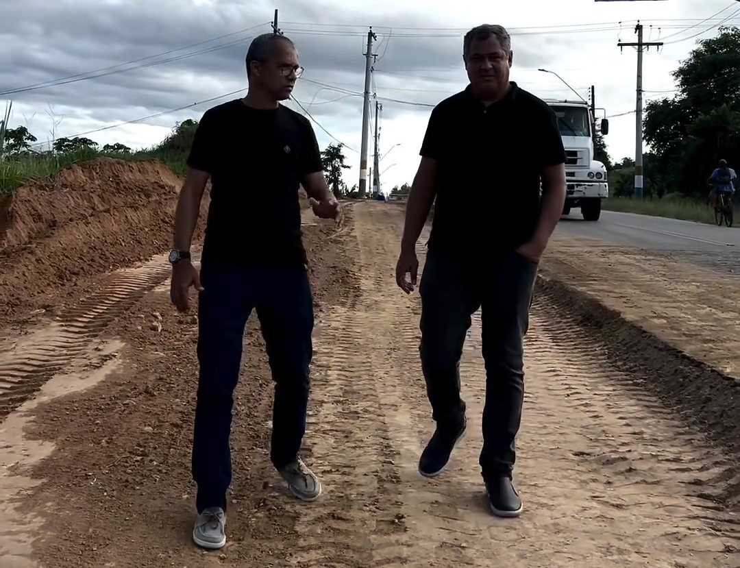 Camacã:  A pedido do Governador Jerônimo Rodrigues, Diretor da CAR Jeandro Ribeira visita obras em Camacã